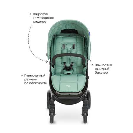 Коляска прогулочная Valco baby Snap 4 Flatt Matt / Slate Blue