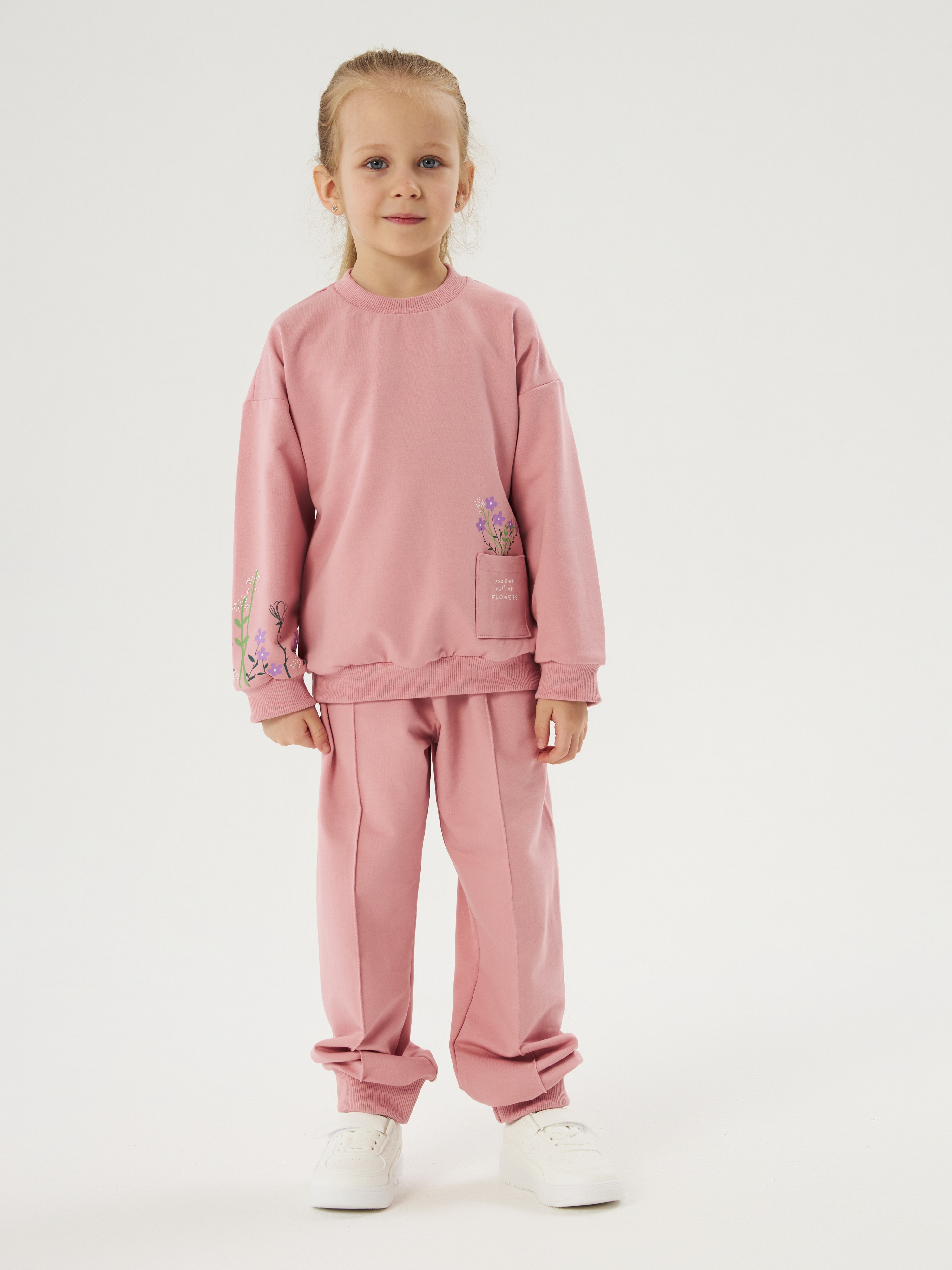 Костюм Осьминожка 418-428п/пудра - фото 4