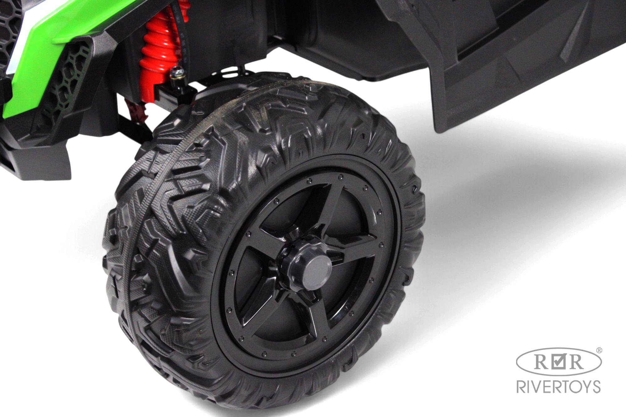 Электромобиль RIVERTOYS K555KK-BUGGY-GREEN С пультом ДУ - фото 7