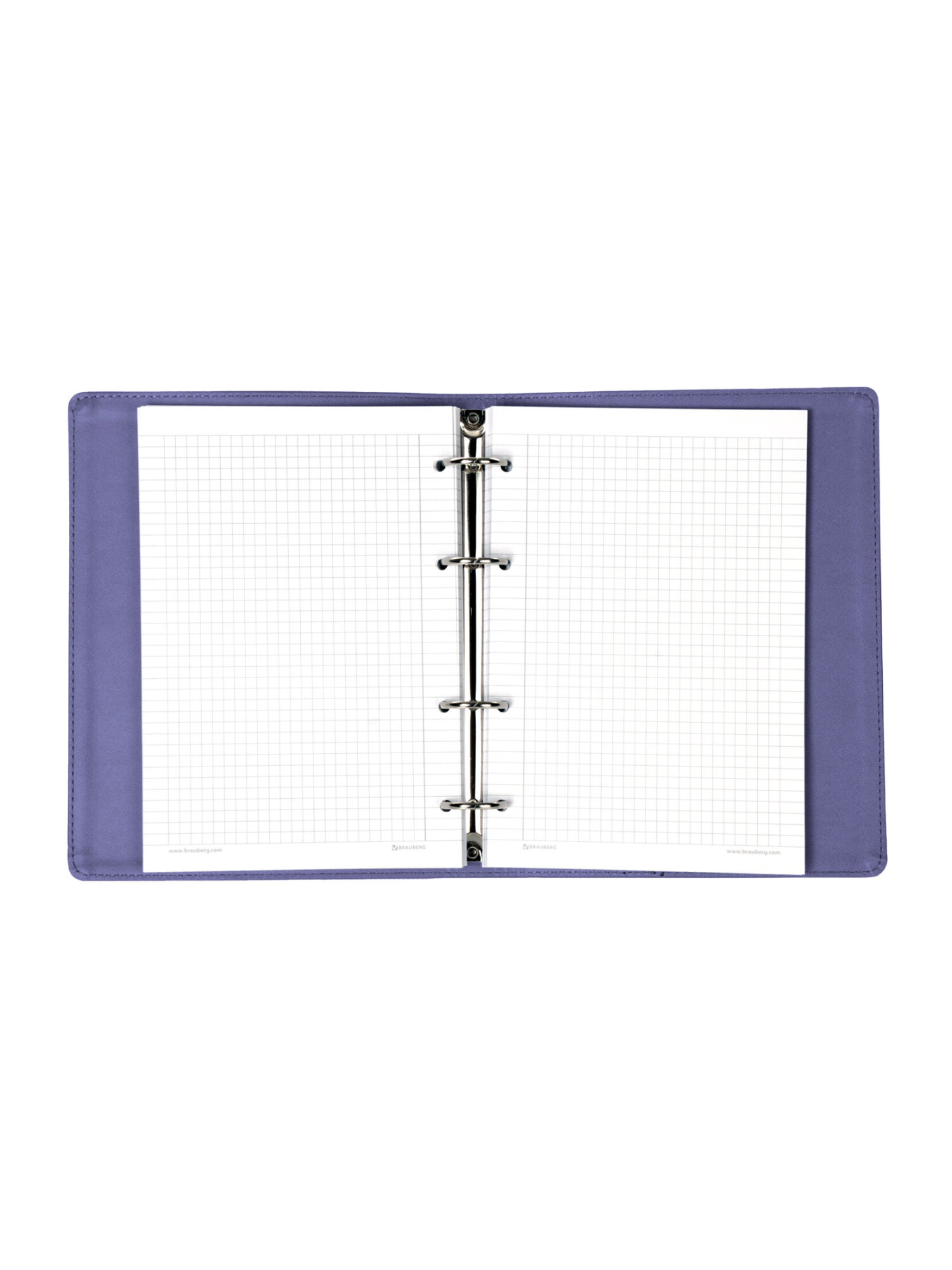Тетрадь со сменным блоком Brauberg клетка 120 лист. - фото 10
