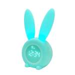Часы-будильник LaLa-Kids Электронные Зайчик с подсветкой