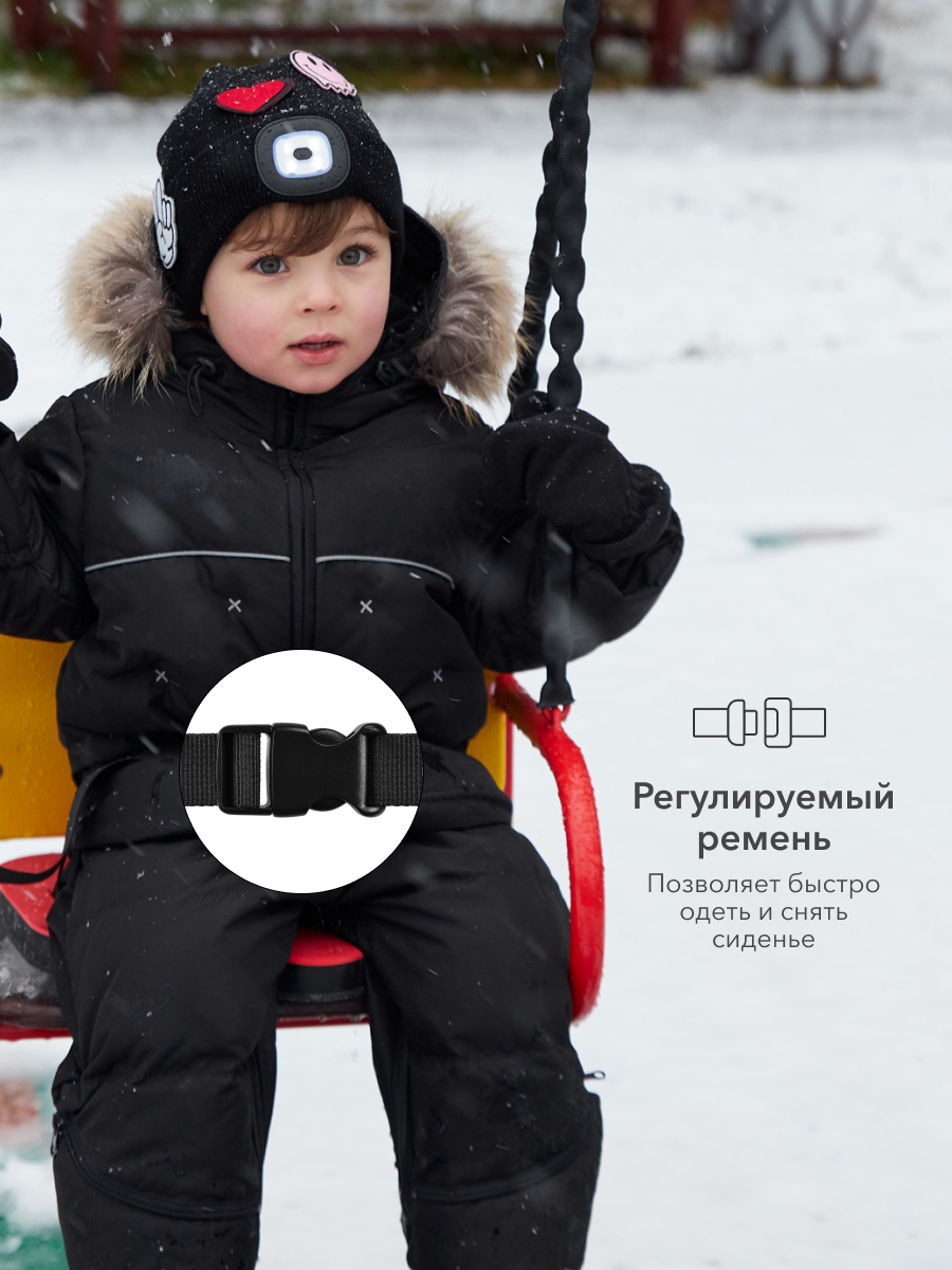 Сидушка туристическая Happy Baby пенка для походов - фото 7