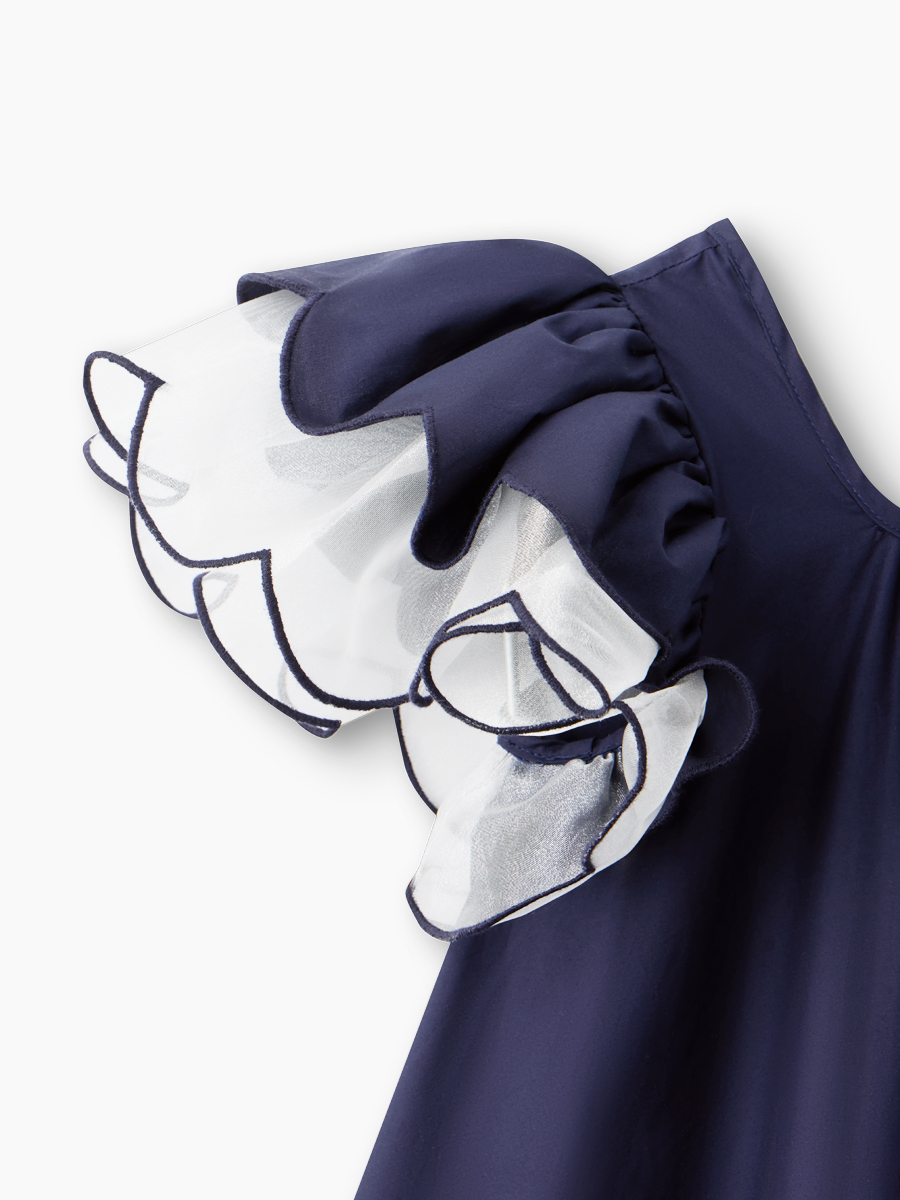 Платье Happy Baby 88724-1_navy - фото 3