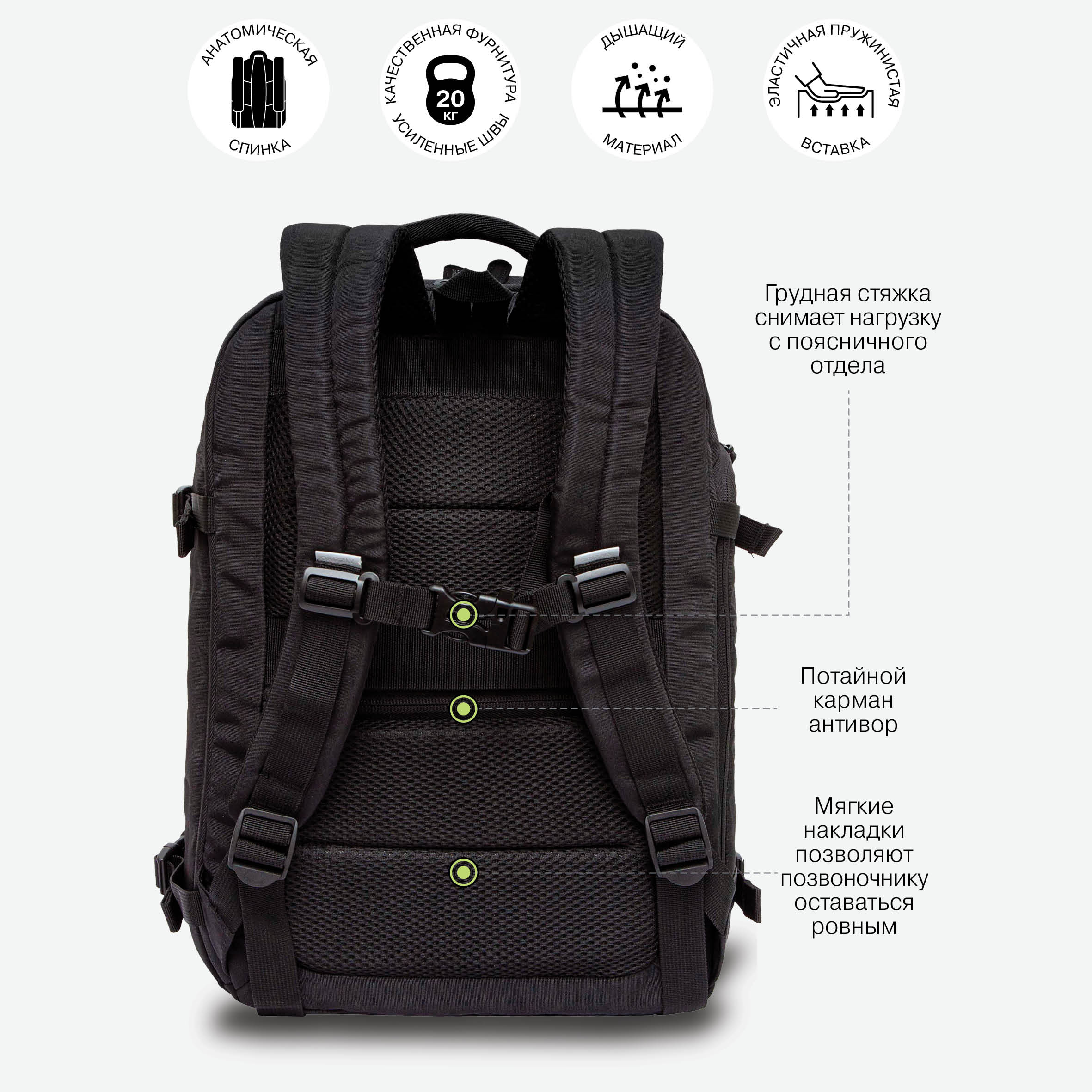 Рюкзак Grizzly для мальчика - фото 9