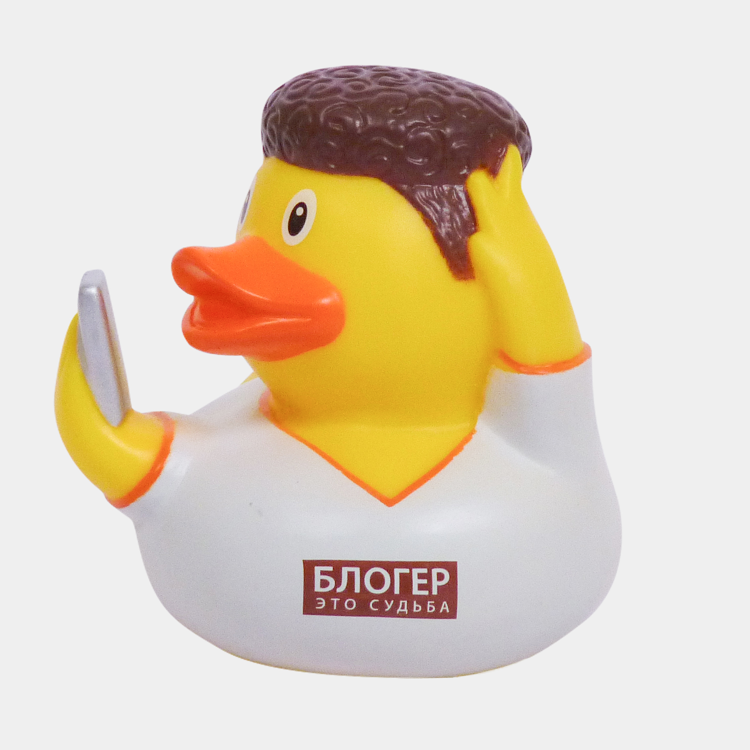 Игрушка Funny ducks Блогер уточка - фото 2