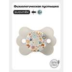 Пустышка Suavinex силикон ортодонтическая от 6 мес. 1 шт.