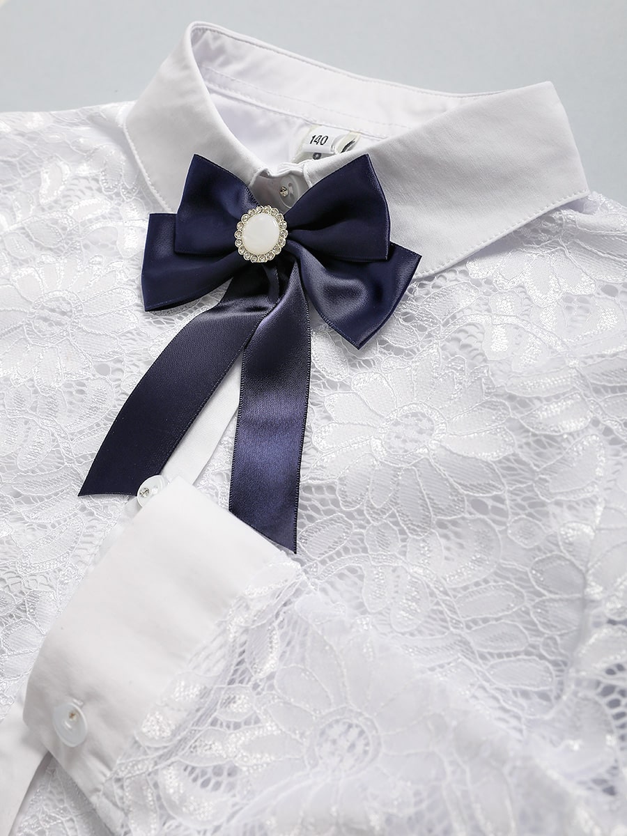 Блузка Соль и Перец sp008.1белый - фото 3