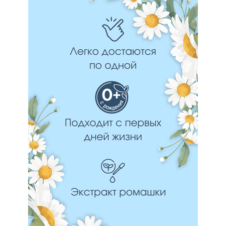 Влажные салфетки SENSO BABY антибактериальные 15 шт.