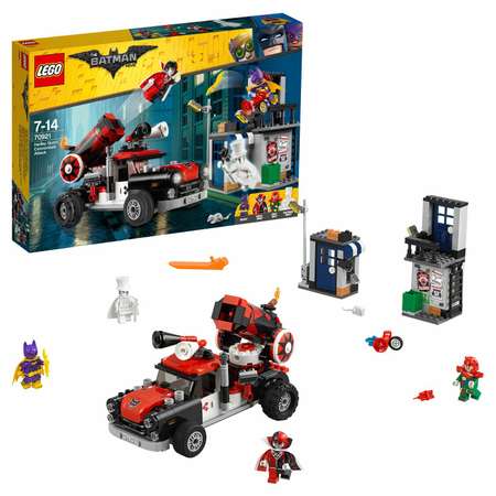 Конструктор LEGO Batman Movie Тяжёлая артиллерия Харли Квинн блочный