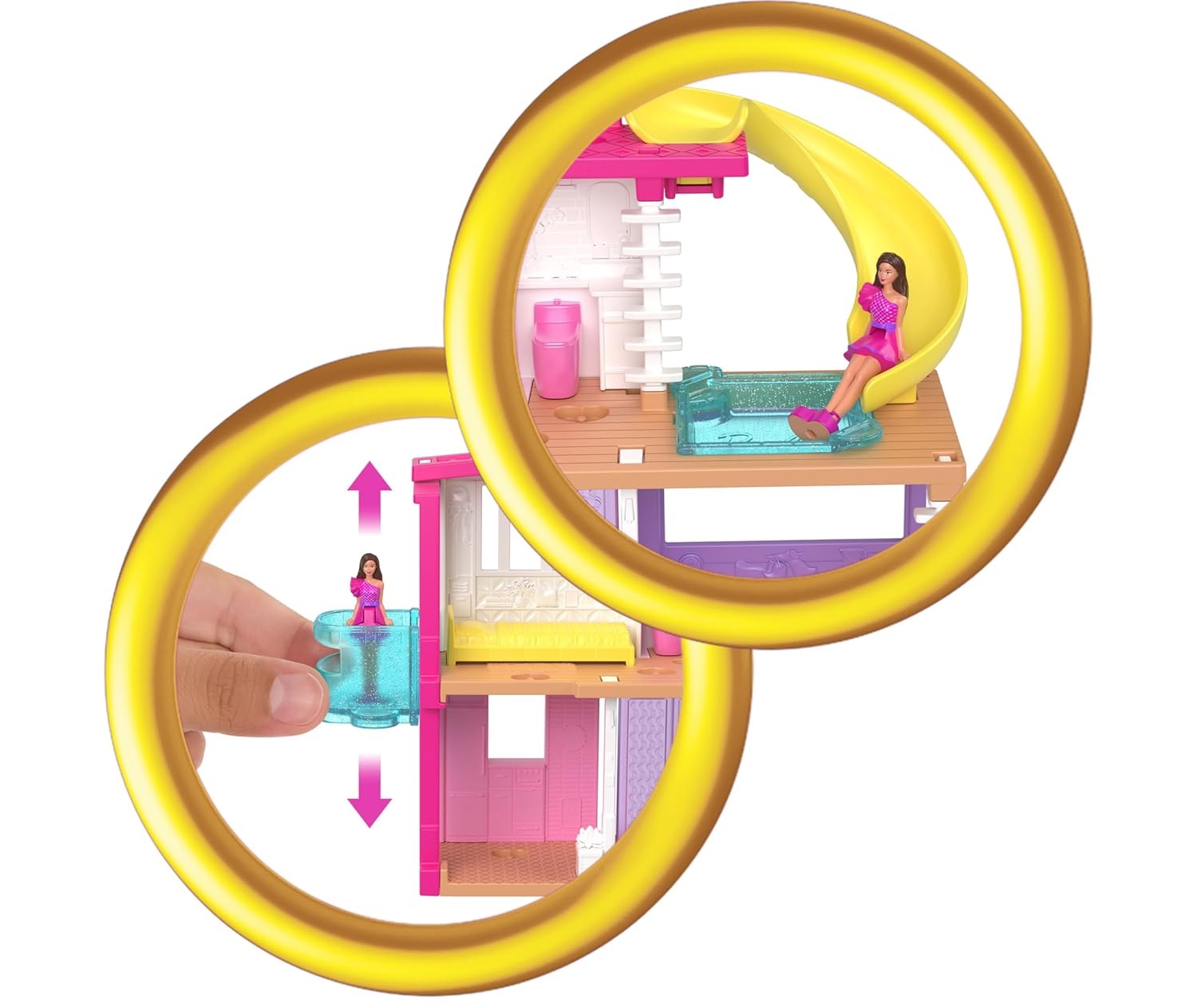 Кукла мини Barbie Мини-домик Barbieland HYF44 - фото 2