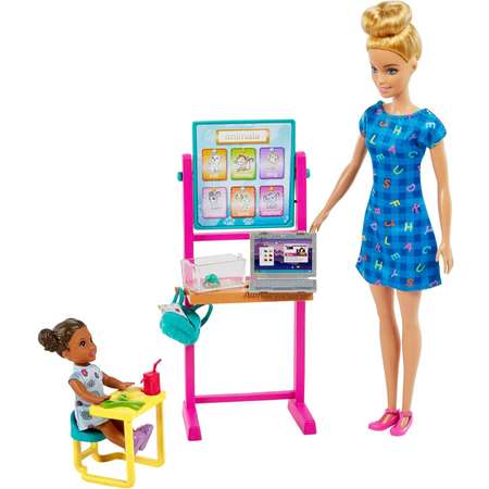 Кукла модельная Barbie Кем быть? Учительница