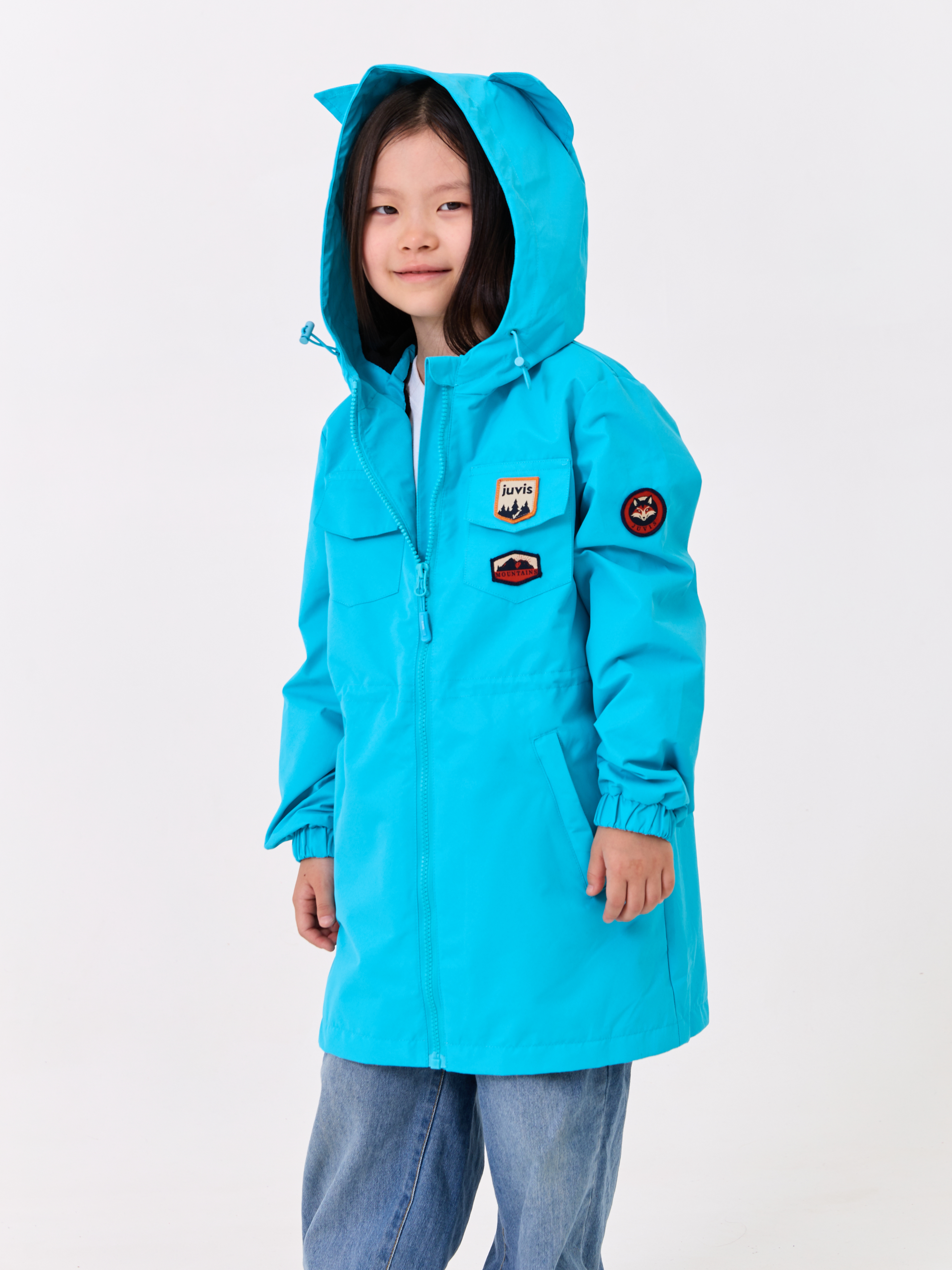 Парка JUVIS 7033 голубой - фото 3