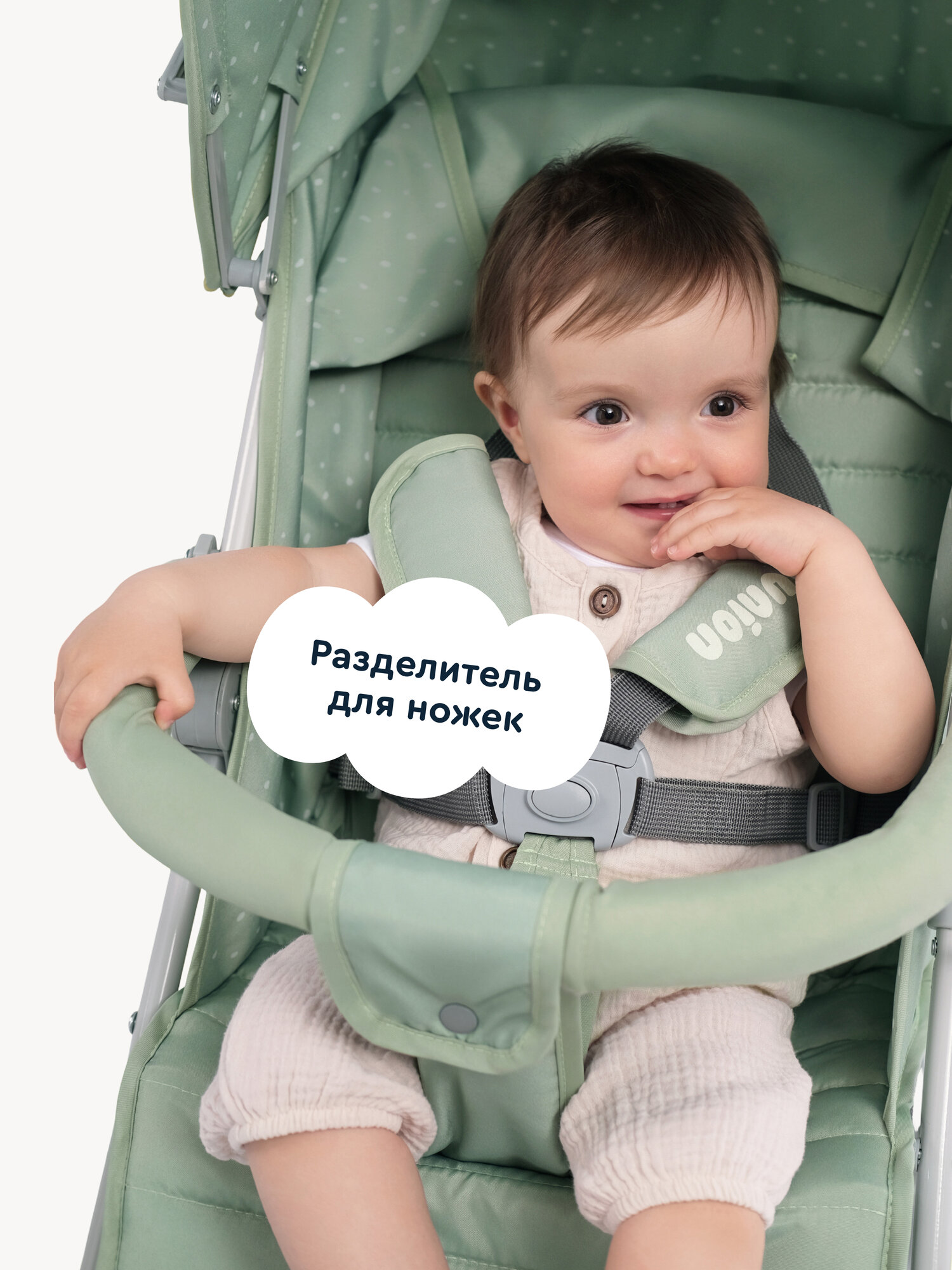 Коляска прогулочная Junion Catchy голубой - фото 11