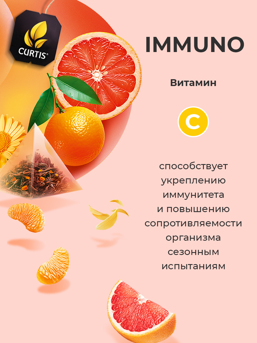 Чай в пирамидках Curtis Immuno - фото 3