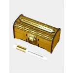 Подарочный набор "Кисточка для чистки пупка. Люкс-версия" (Gold brilliant luxury edition)
