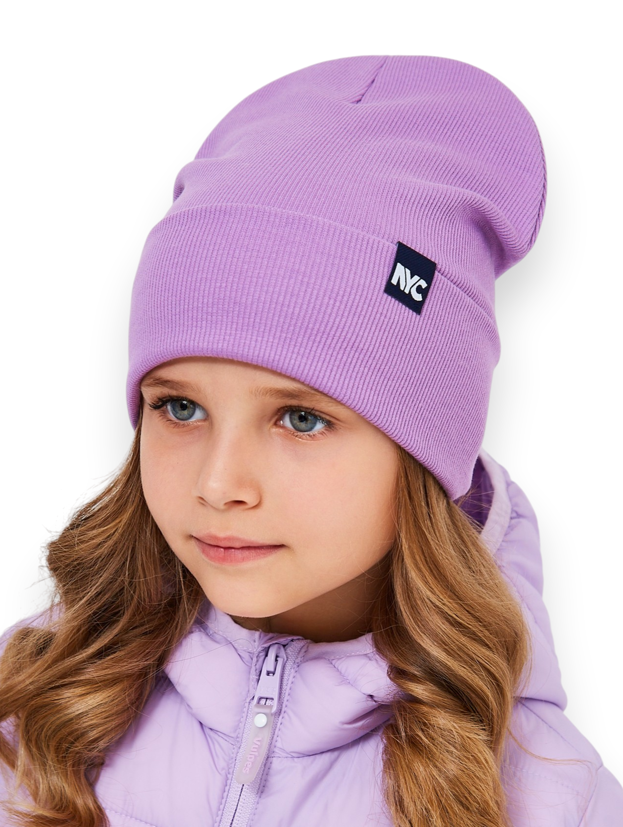 Шапка NYCkids NYC-H-070-KashG-purp - фото 1