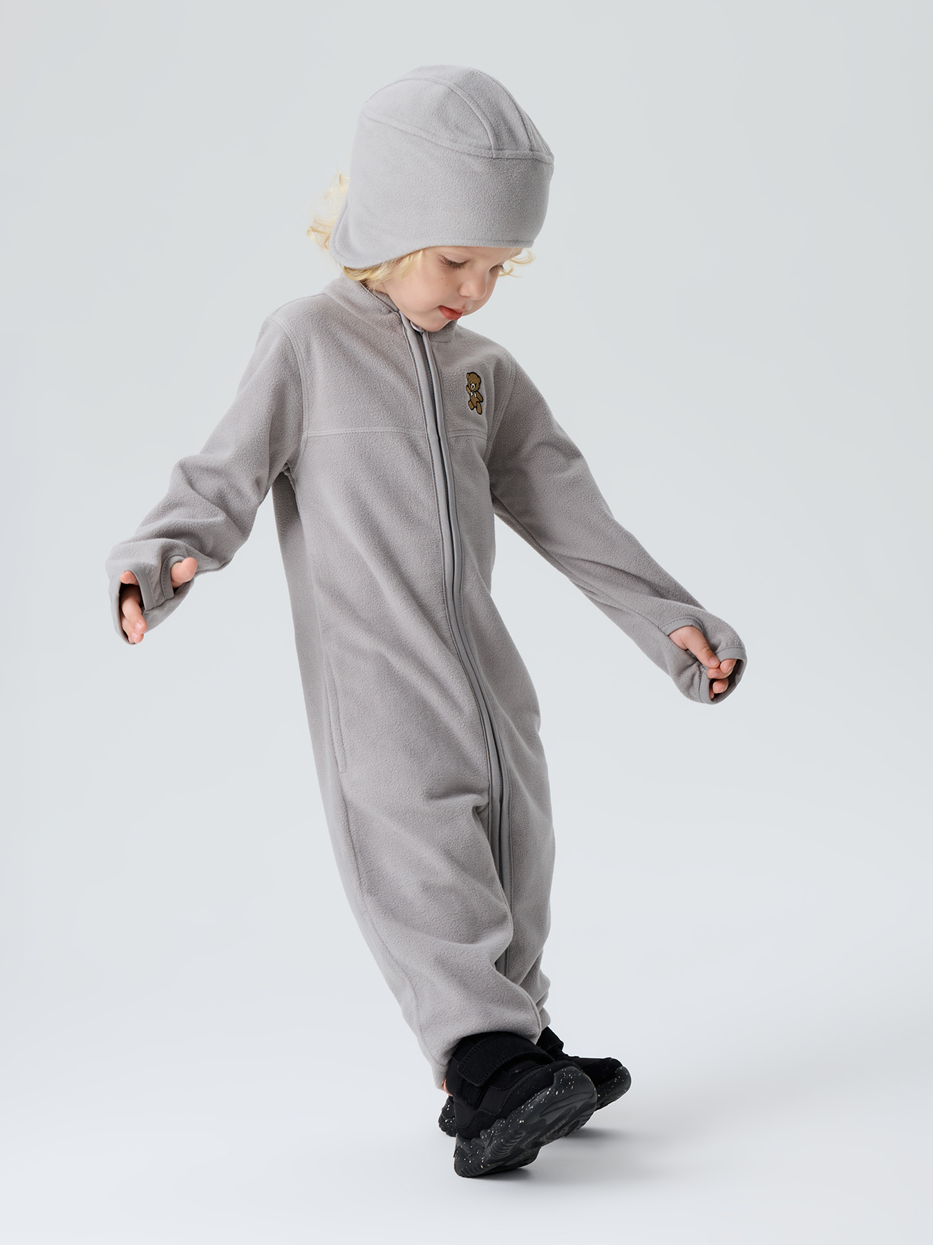 Комбинезон Happy Baby 89104_grey/80–86 - фото 18