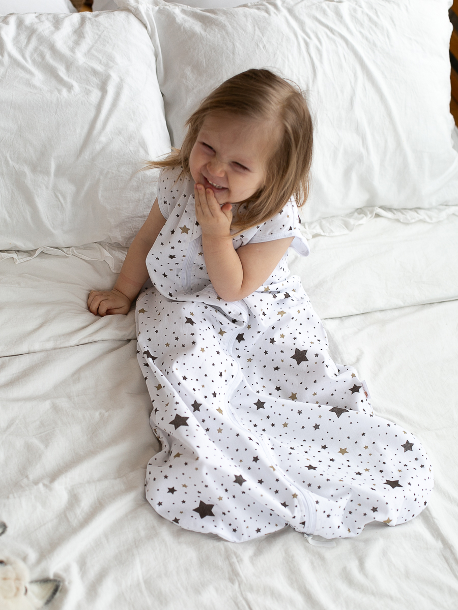 Изображение товара Детский спальный мешок Lemur Studio без рукавов для холодных помещений 60x108 см