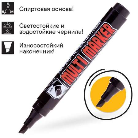 Маркеры CROWN перманентные 4 цв.