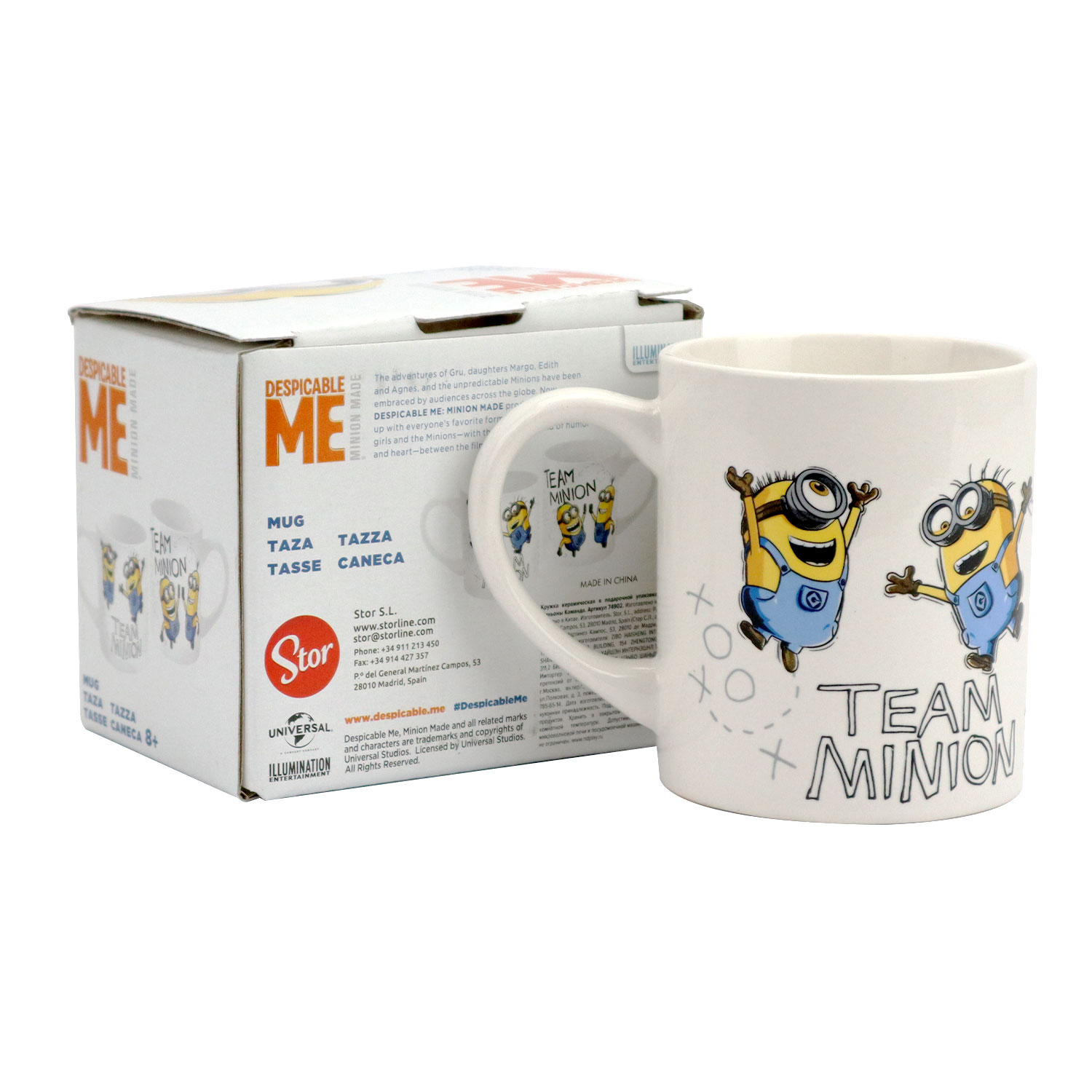 Кружка ND PLAY Миньоны 220 мл - фото 3