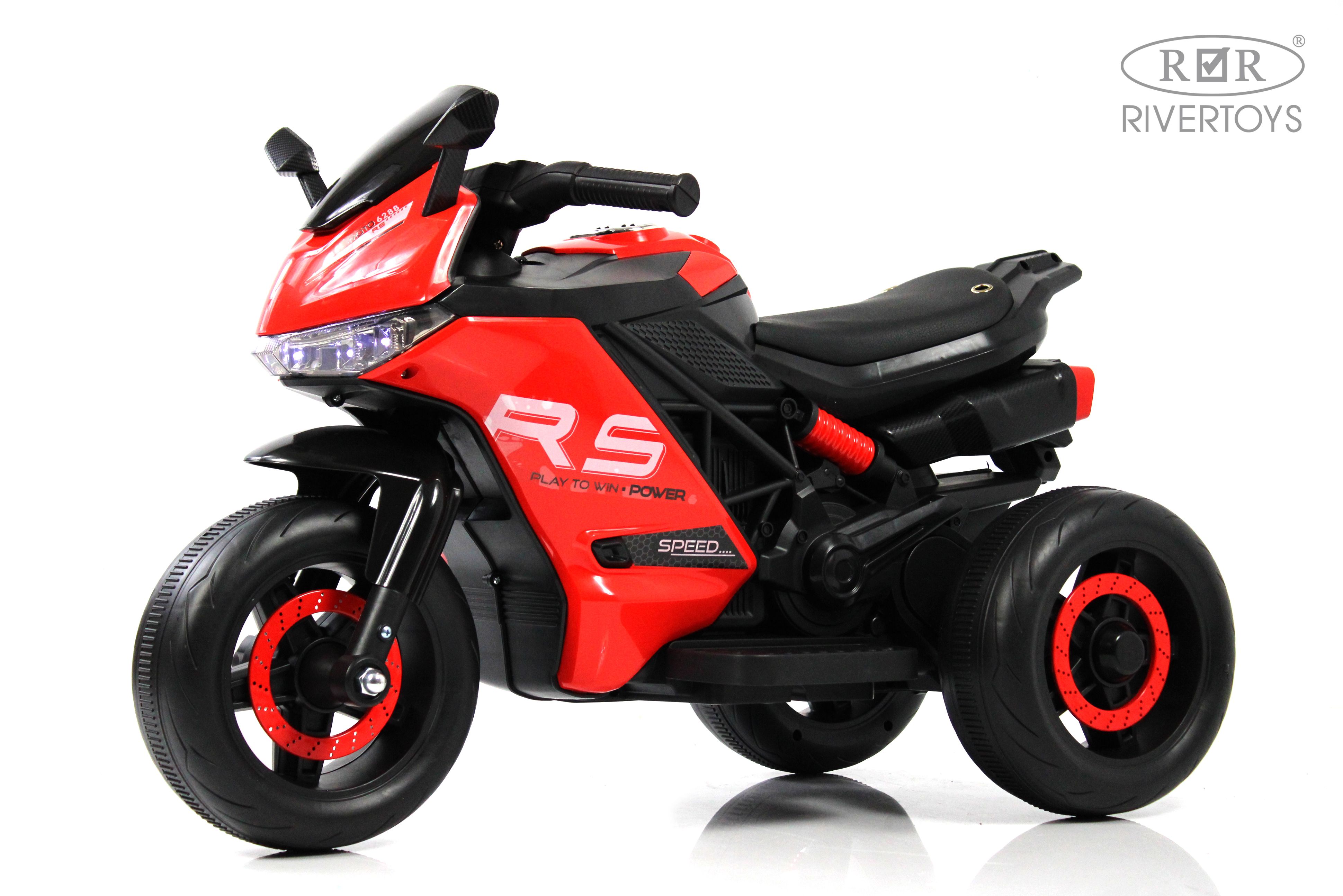 Электромобиль RIVERTOYS K002PX-RED - фото 9
