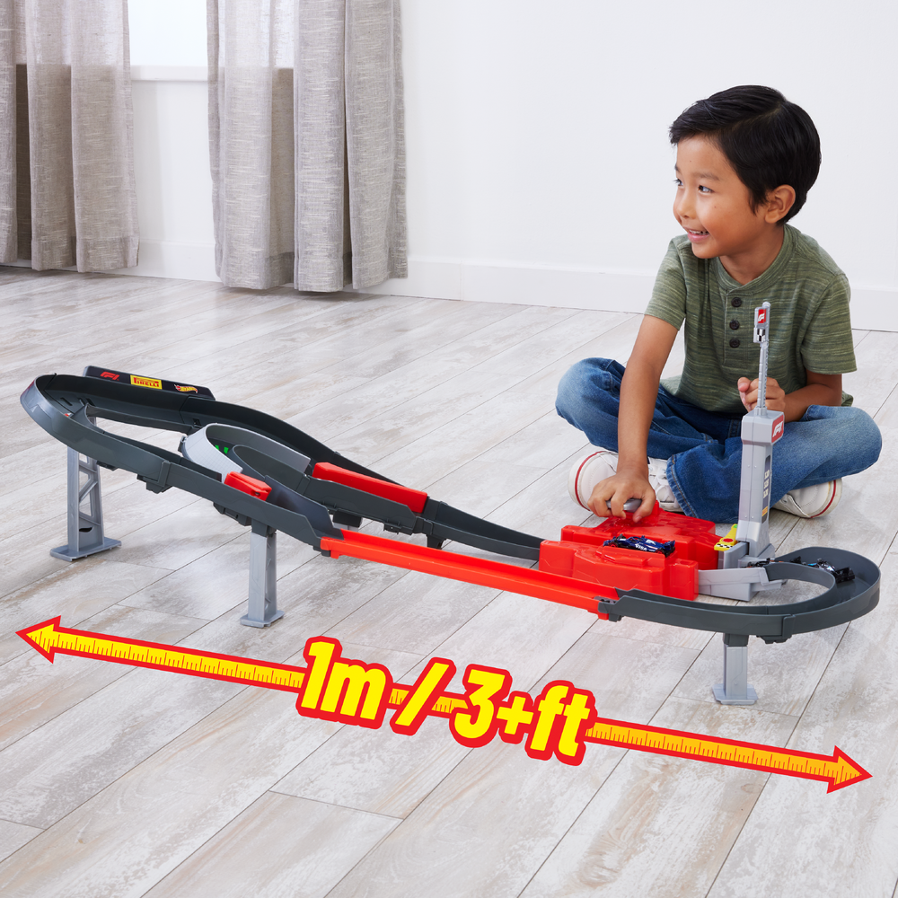 Трек Hot Wheels Гоночная трасса Формула 1 JDY15 - фото 11