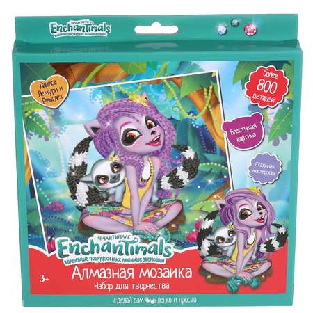 Алмазная мозаика МультиАРТ Enchantimals