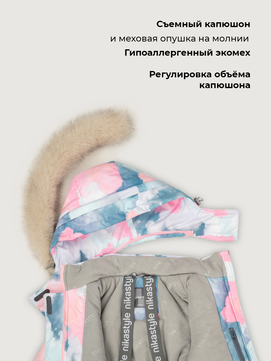 Пальто NIKASTYLE 6з5426 фламинго - фото 10