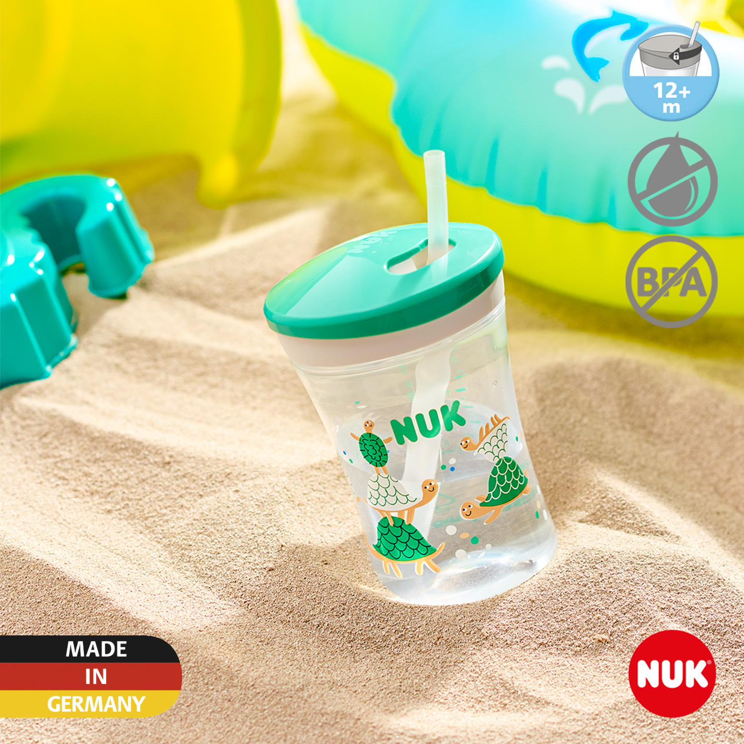 Поильник Nuk 230 мл - фото 9