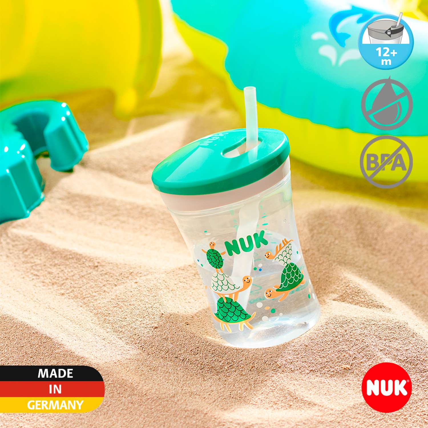 Поильник Nuk 230 мл - фото 9