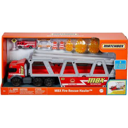 Игровой набор Matchbox Пожарный тягач 1:64