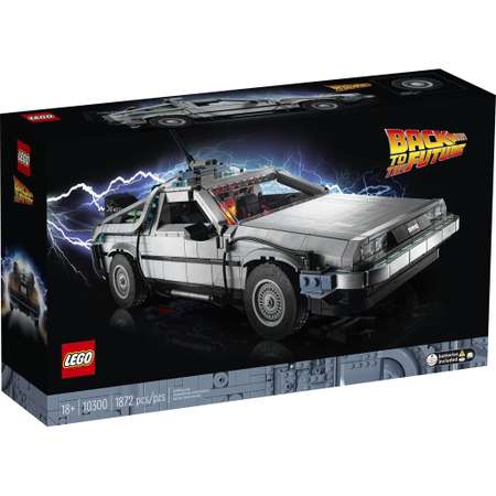 Конструктор LEGO Icons Машина времени Назад в будущее блочный