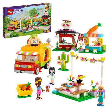 Конструктор LEGO Friends Рынок уличной еды блочный