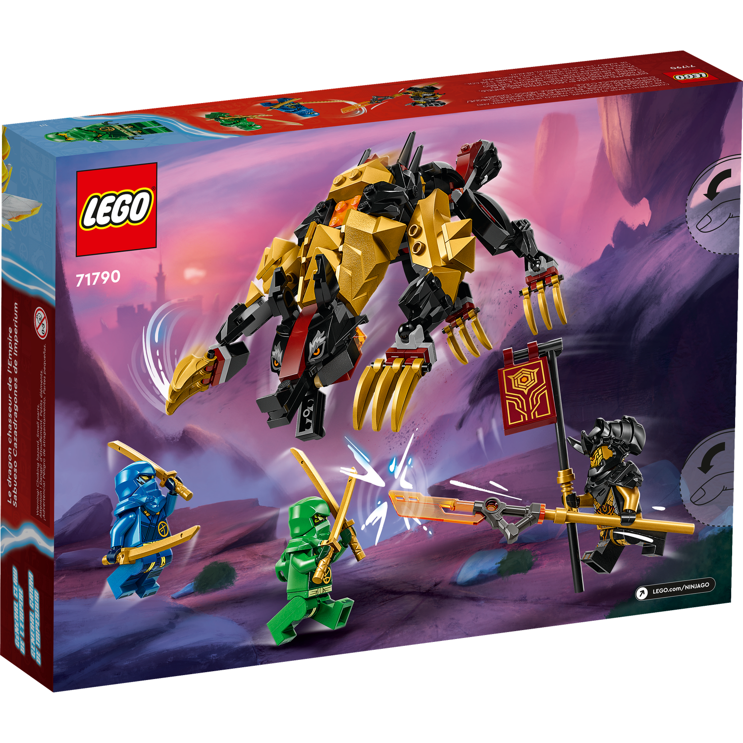 Конструктор LEGO NINJAGO Imperium Dragon Hunter Hound 198 дет. - фото 6