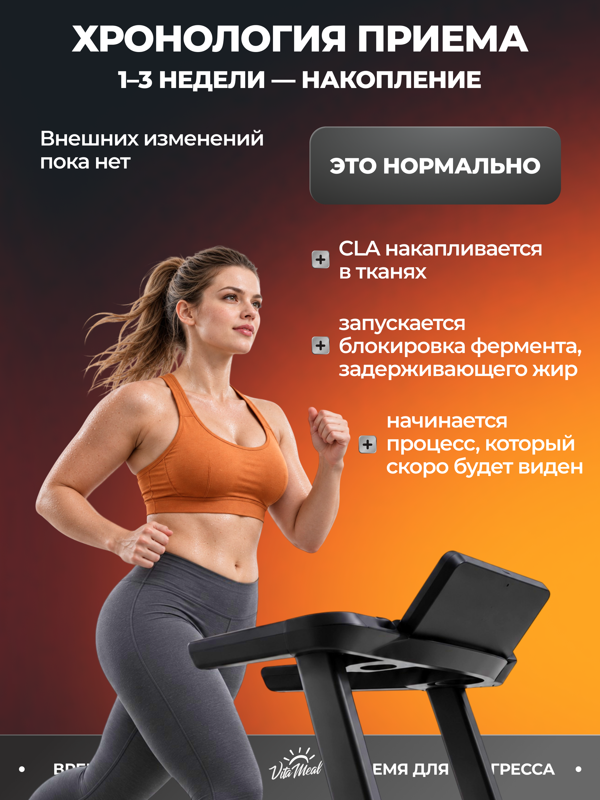 Биологически активная добавка VitaMeal Жиросжигатель КЛК 800 мг для похудения и рельефа 90 капсул - фото 9