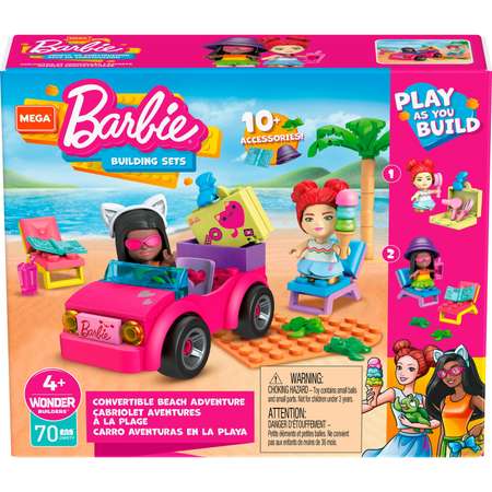 Конструктор Mega Construx Barbie Дорожное путешествие в ассортименте