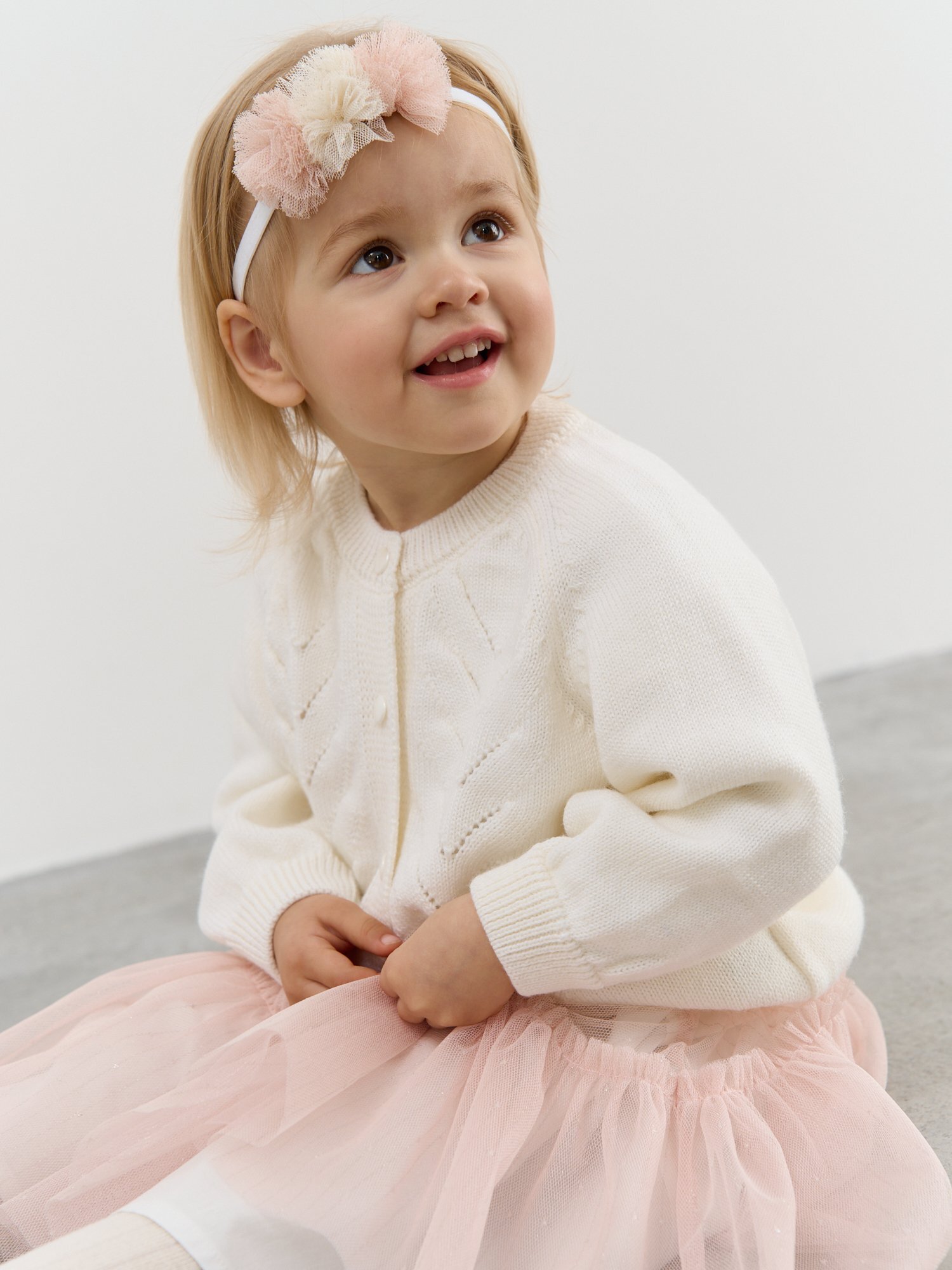 Кардиган BUNGLY 1R9094/Снежинка - фото 1