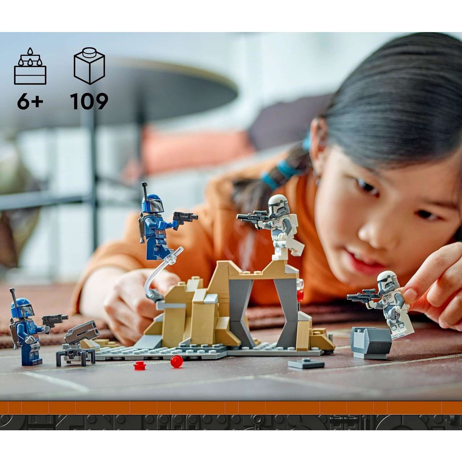 Конструктор LEGO Star Wars Засада на Мандалоре 109 дет. - фото 12