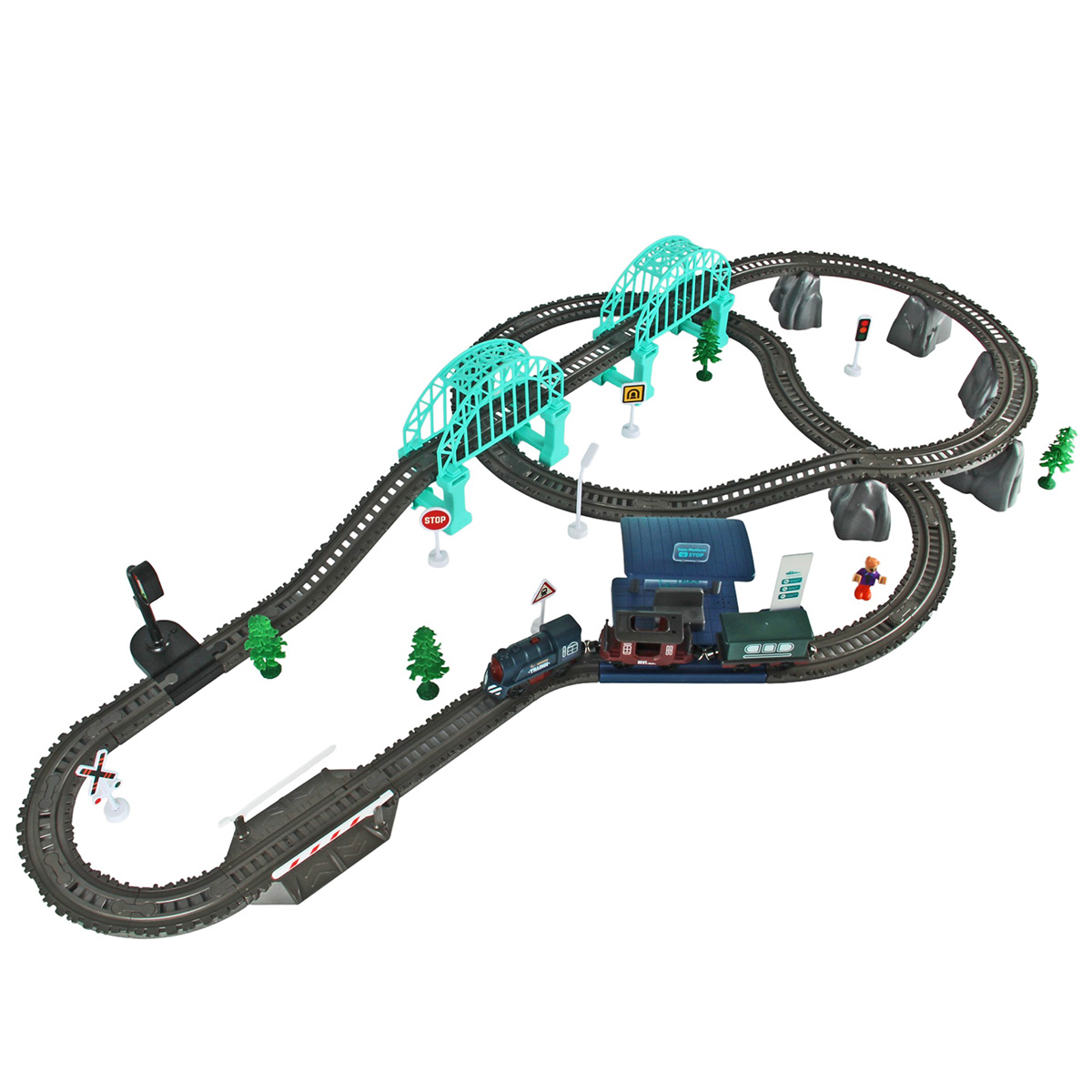 Набор железнодорожный Veld Co 119 см 135616 - фото 2