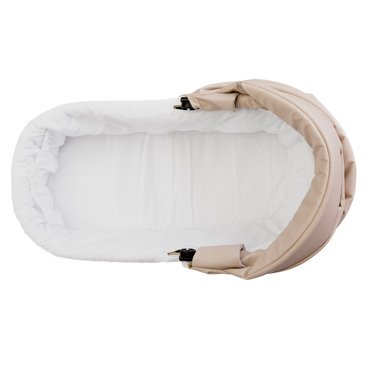 Коляска 2в1 Indigo Barbara Eco 02 бежевый - фото 4