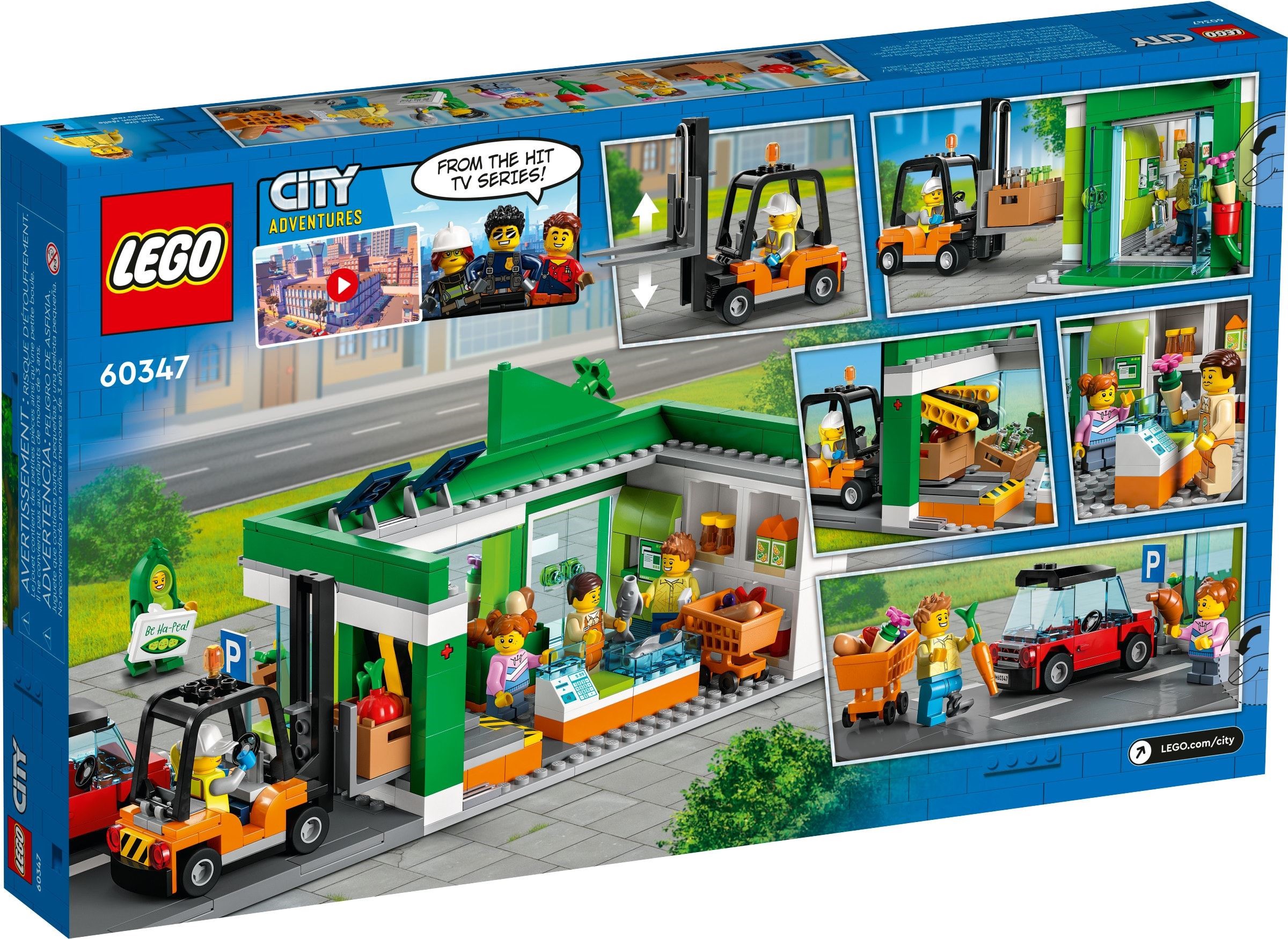 Конструктор LEGO City 60347 404 дет. - фото 8
