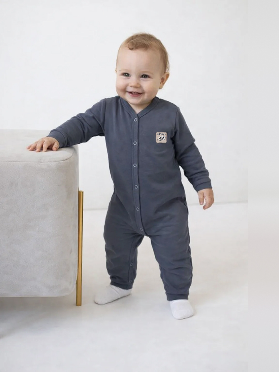 Изображение товара Комбинезон Эскимо 80 для малышей до 12 месяцев, мягкий хлопок, демисезонный