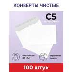 Конверты бумажные AXLER почтовые С5 100 шт