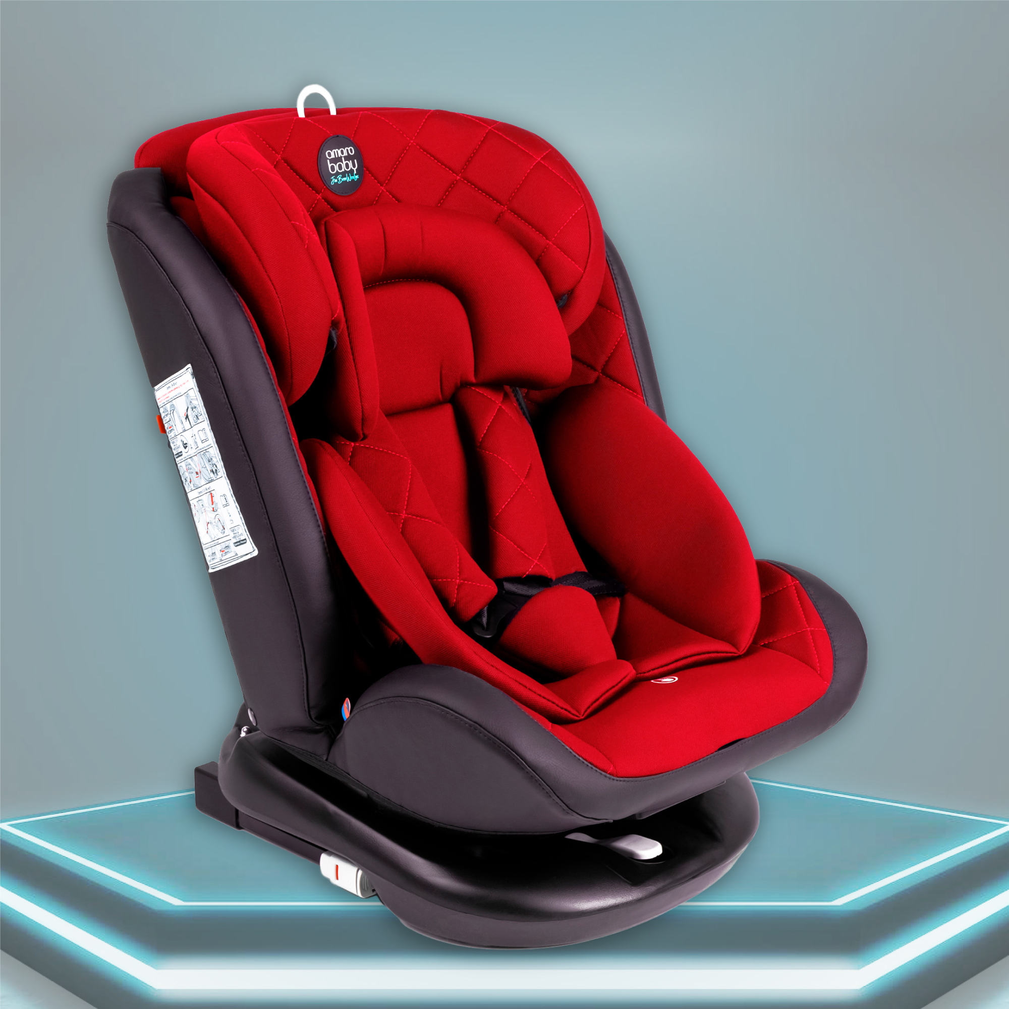 Автокресло Amarobaby Brilliant Isofix 0+/1/2/3 (0-36 кг) - фото 23