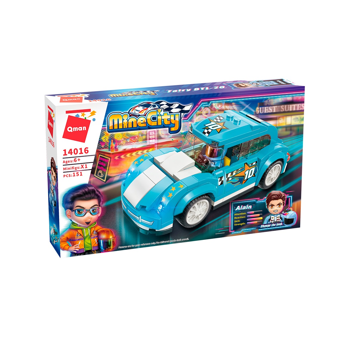 Конструктор QMAN Модельки 151 дет. - фото 1