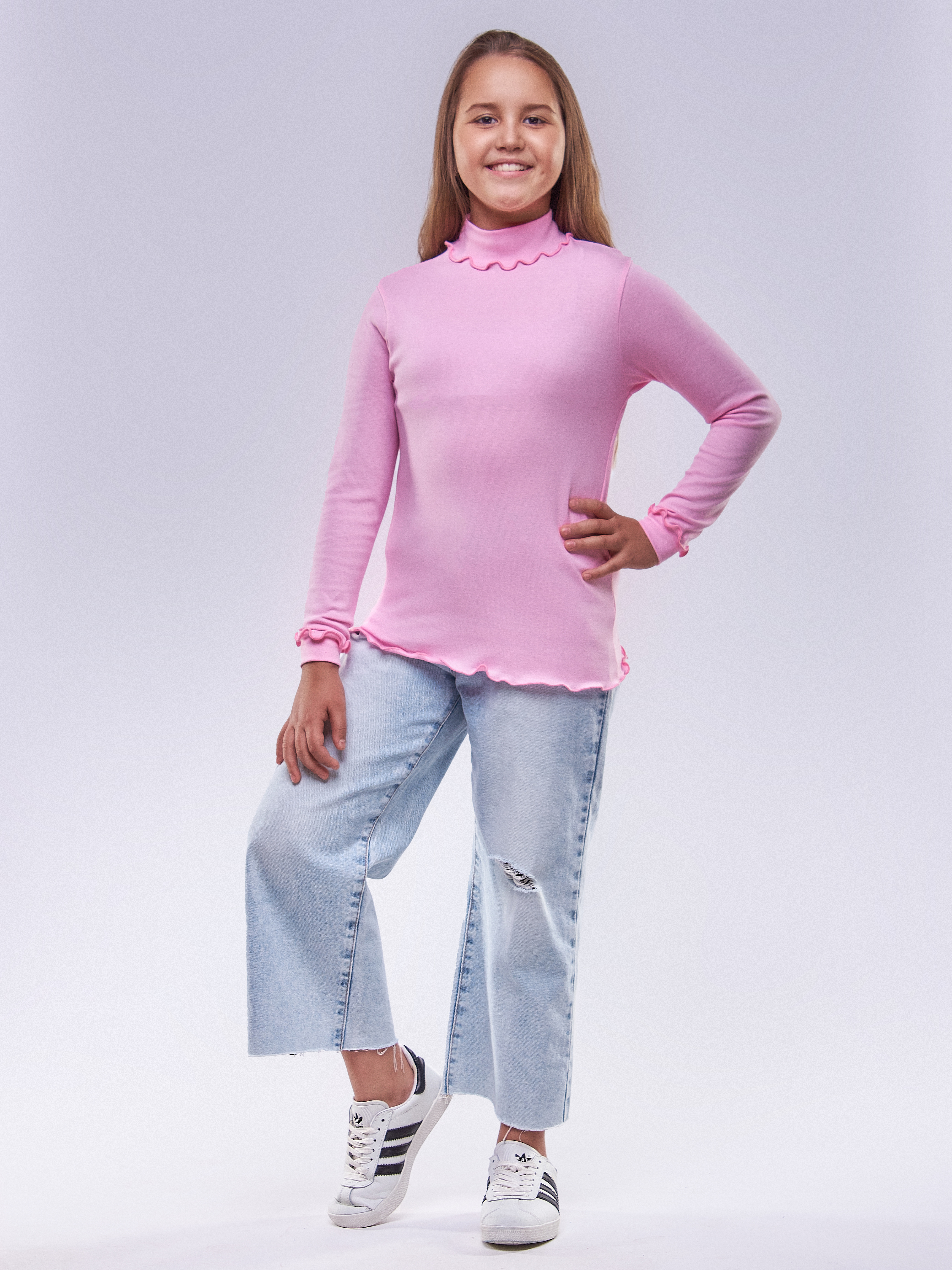 Водолазка TOTEMFOX 231Р1(3)F/розовый - фото 1