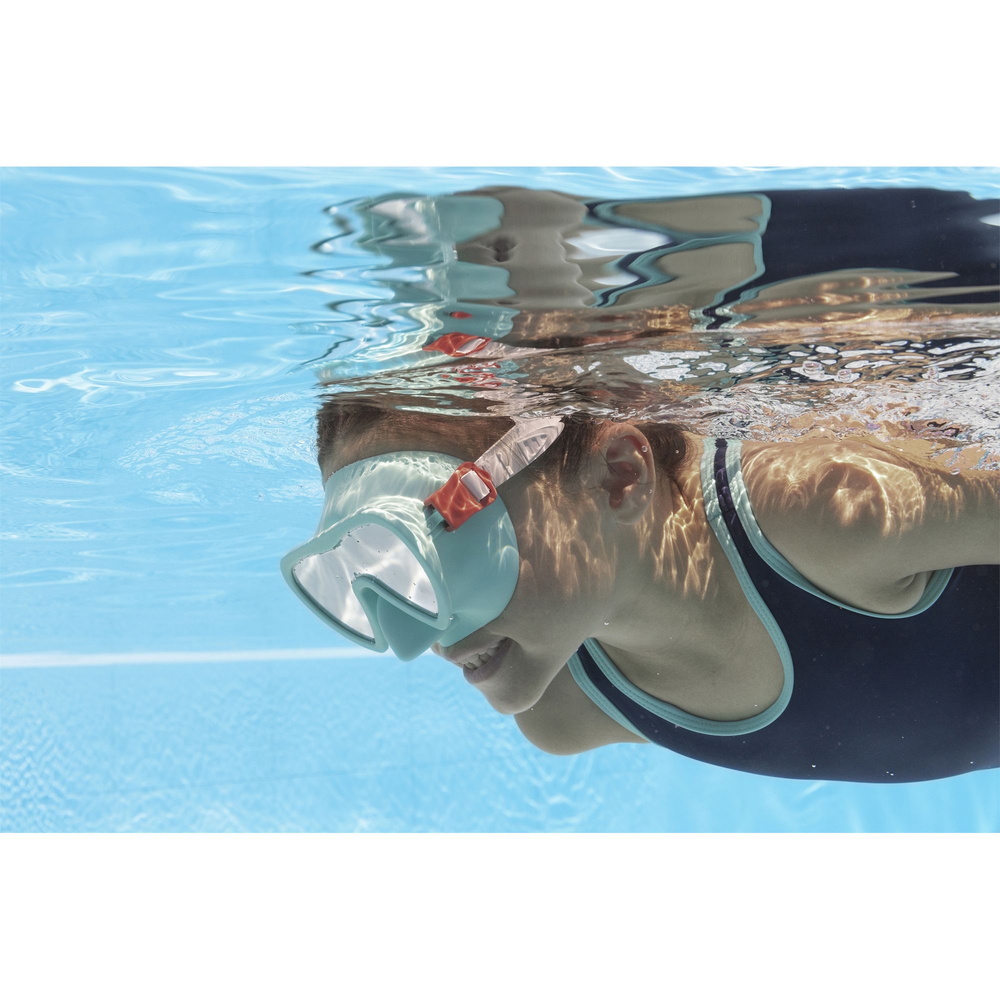 Маска для ныряния Bestway бирюзовая - фото 5