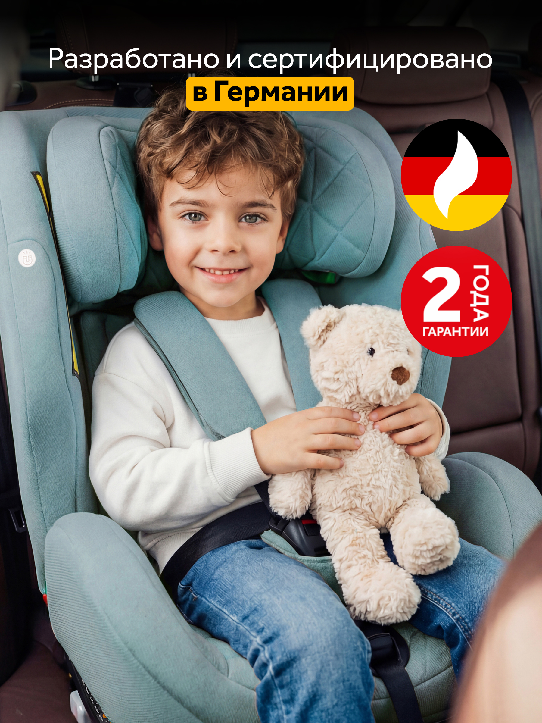 Автокресло Osann One 360 SL Sky 0-36 кг Isofix 0+/1/2/3 (0-36 кг) бирюзовый - фото 14