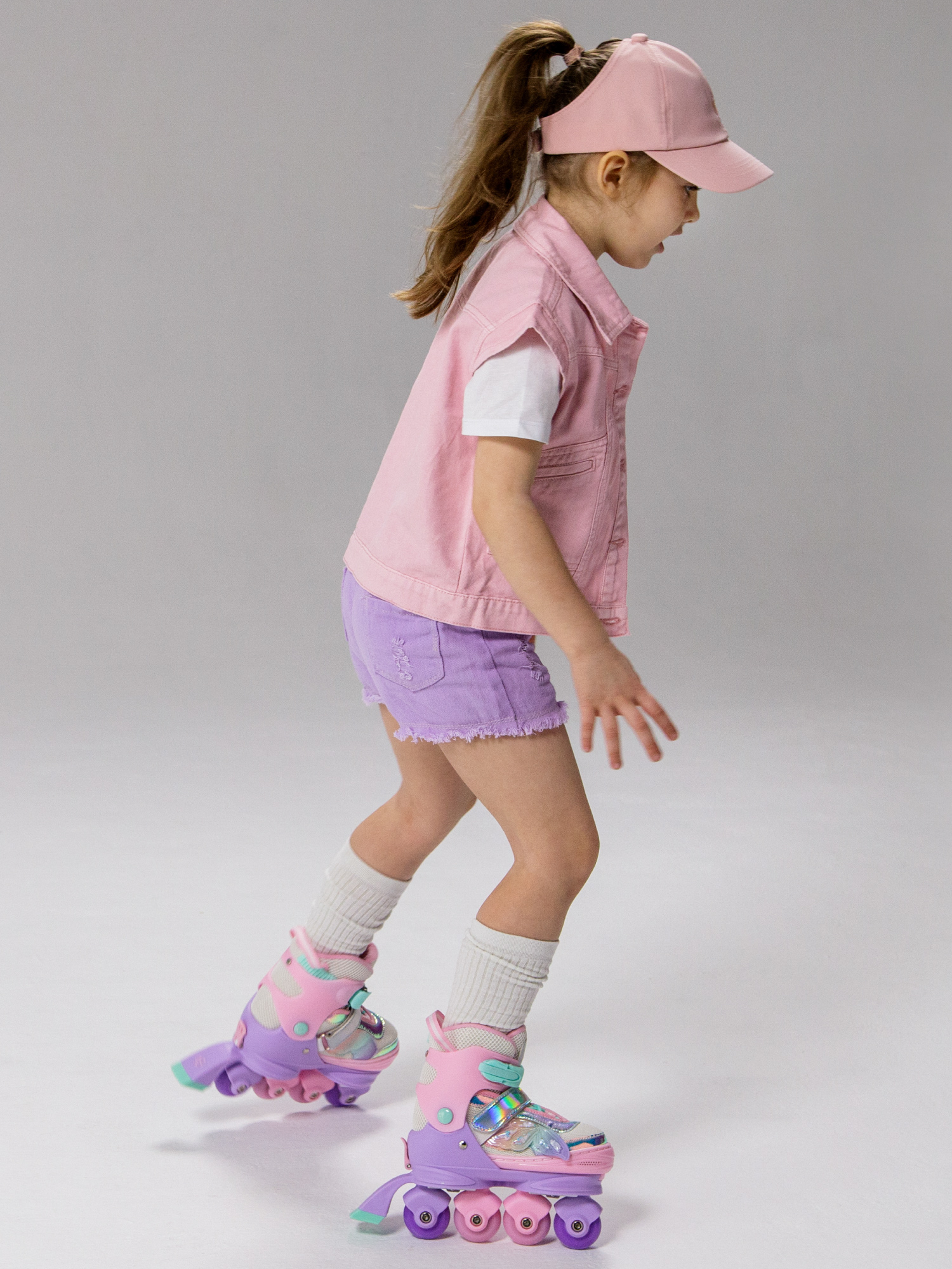 Роликовые коньки Amarobaby L 31-34 - фото 14