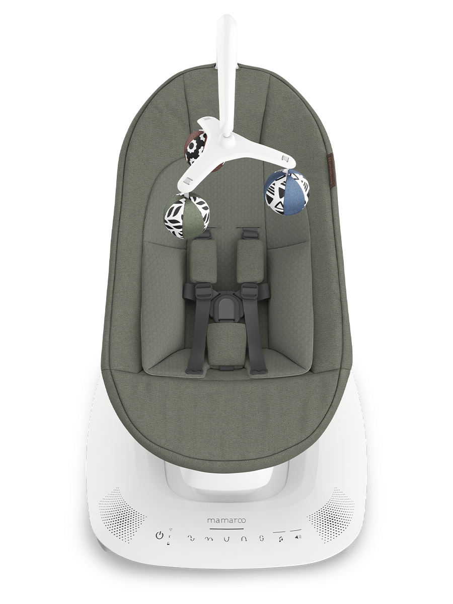 Кресло-качалка UPPAbaby Camila - Dark Green Melange зеленый - фото 4